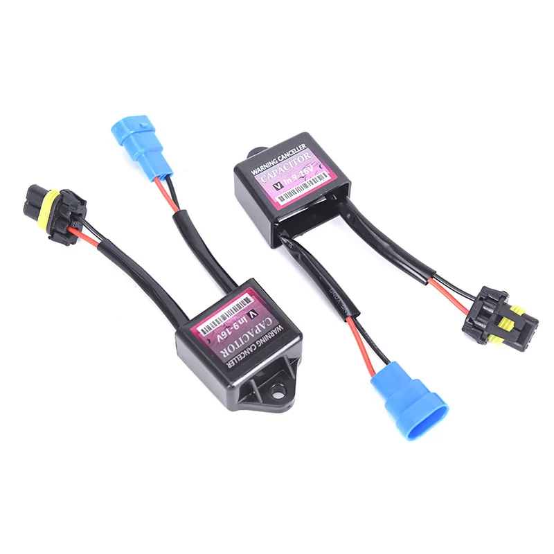

2pcs canbus HID xenon warning canceller decoder device hid warning canceler Error free HID warning canceller capacitor