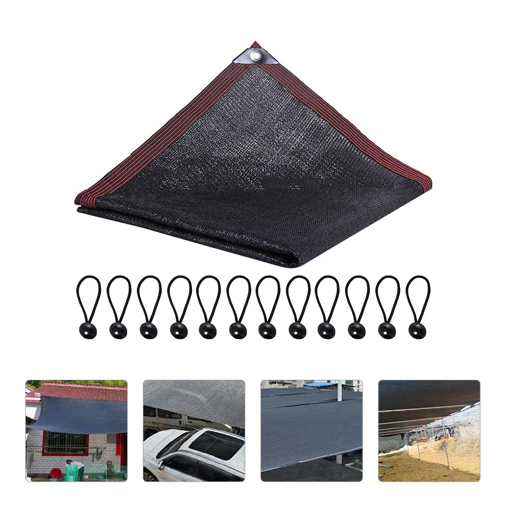 

Садовая затеняющая сетка, летняя уличная сетка для растушевки с УФ-защитой и связывающими шариками, 1 шт.