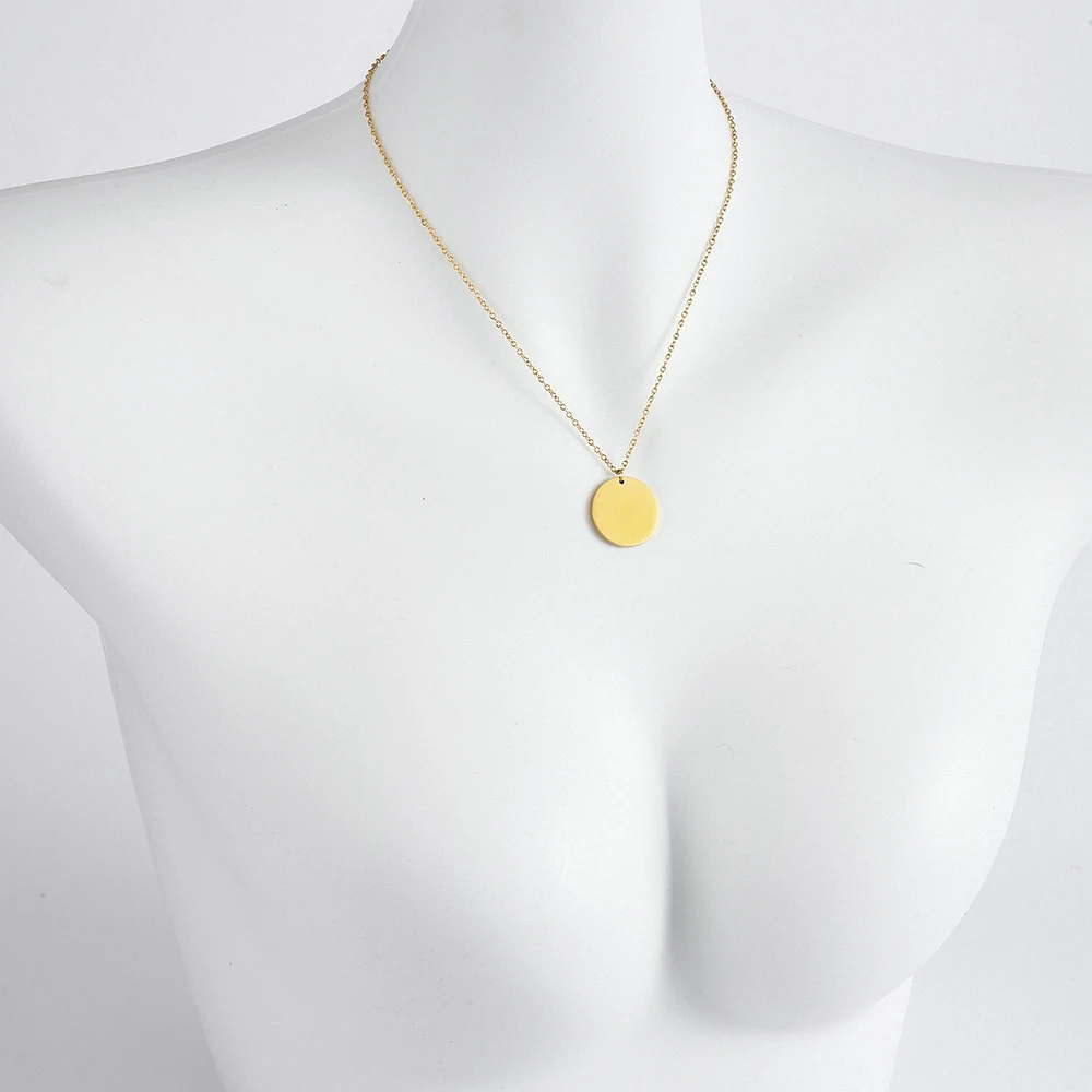 Ожерелье для монет из нержавеющей стали изготовление на заказ сделай сам