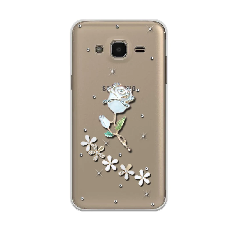 

For Samsung Galaxy J3 2016 Case Soft Silicone Case Cover For Samsung J3 2016 SM-J320F J320F Transparent Phone Cases Coque Bumper