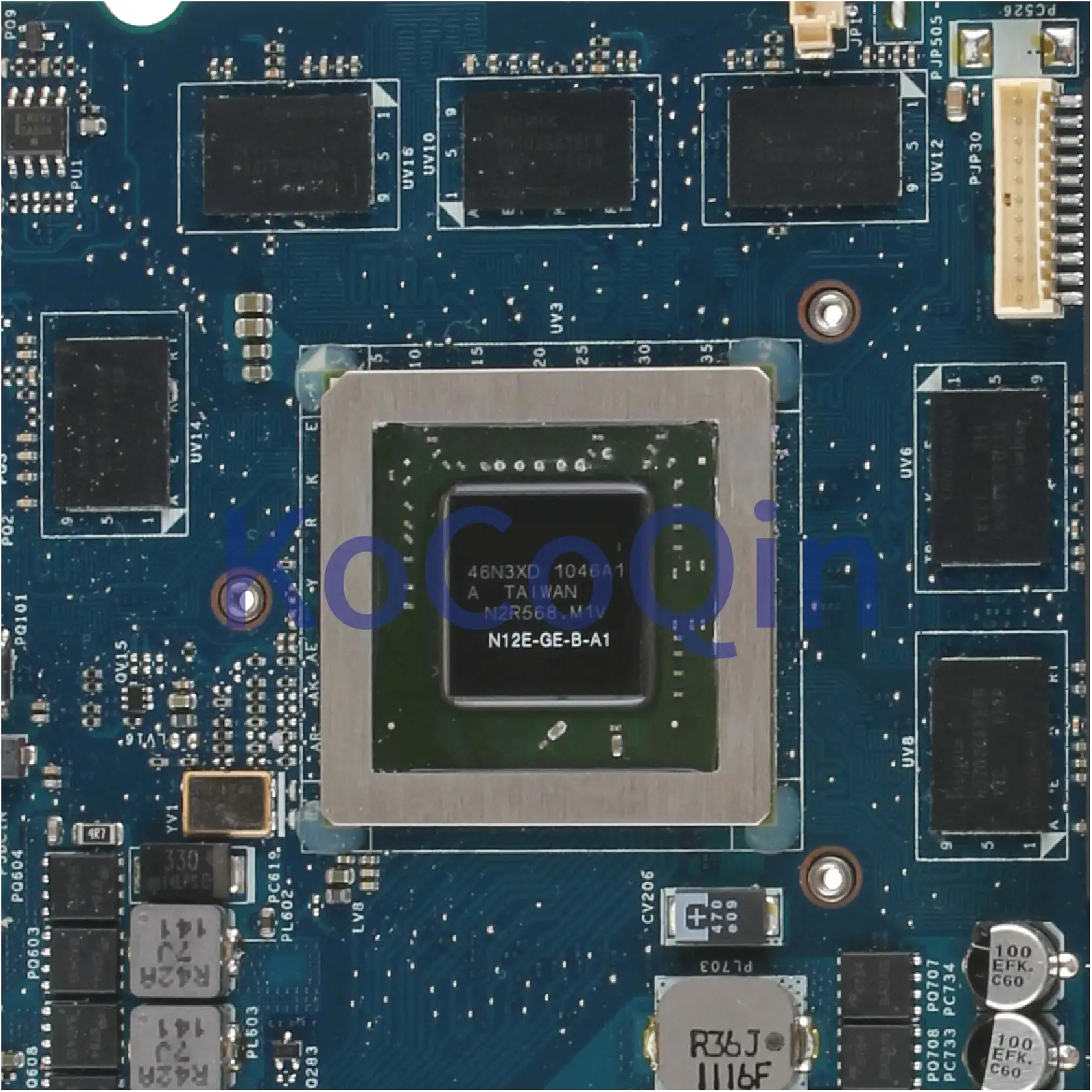 KoCoQin ноутбук материнская плата для Dell Alienware M14X R1 материнская плата CN-0KNF1T 0KNF1T PALB0 0KNF1T LA-6801P N12E-GE-B-A1 GT555M HM67