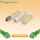 Светодиодная лампочка Kaguyahime G9, G4, E14, 220 В, с регулируемой яркостью, 3 Вт, 5 Вт, 9 Вт, 12 В, светодиодная лампочка G4, сменсветильник галогеносветодиодный светодиодная лампочка G9 для прожекторной люстры