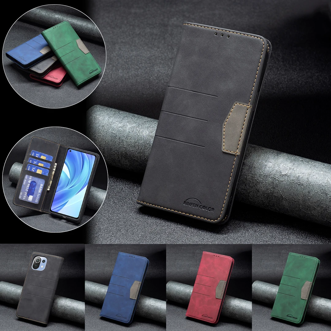 

Магнитный флип-чехол для Xiaomi 11T Pro Mi 11i 10T Lite POCO M3 F3 X3