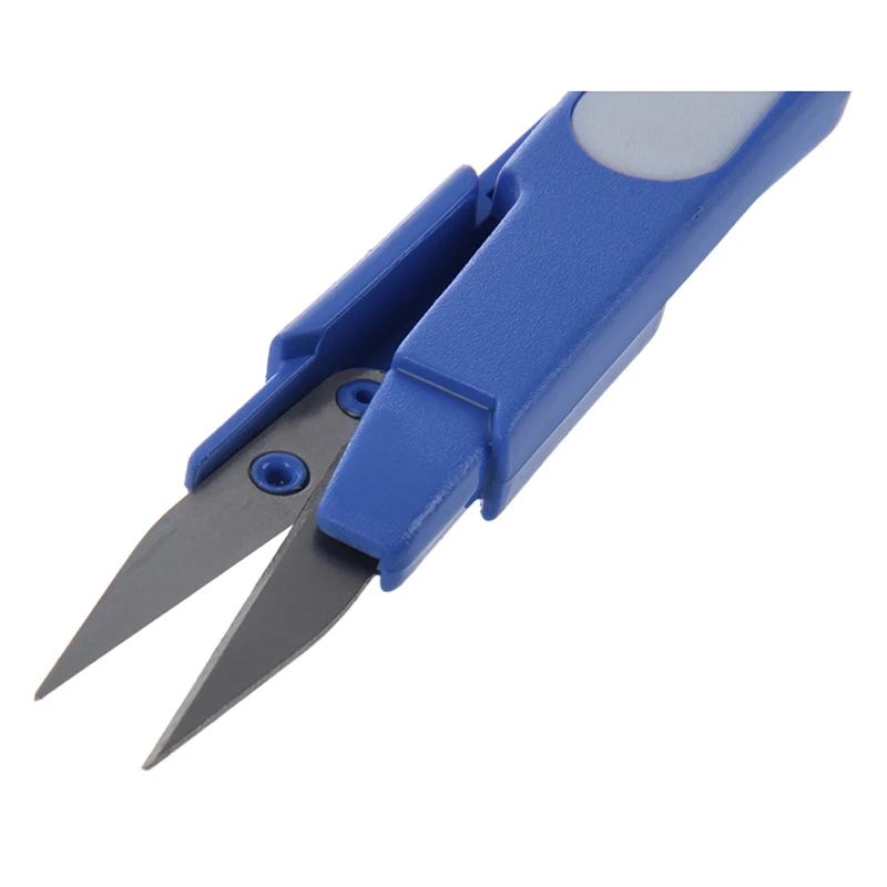 Металлические лезвия пластиковые ручки крест иглы/ножницы для лески/резак с