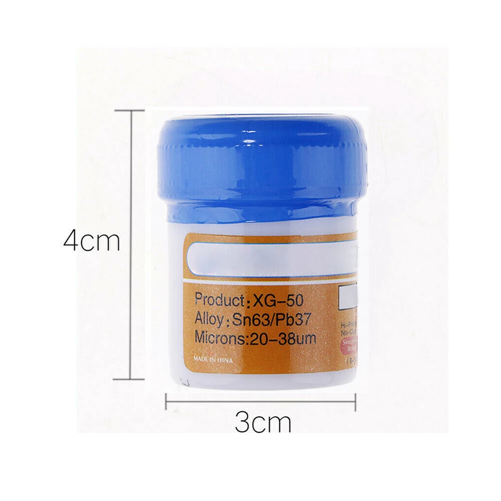 

XG-50 42g Repair Solder Welding Mechanic Flux Paste Grease Sn63 Pb37 25-45um Mobile Phone Repair High-precision Circuit Board