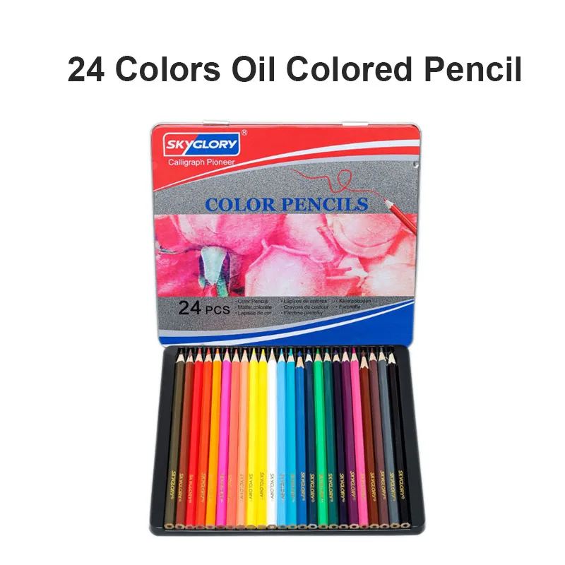 

Professional Oil Color Pencil Soft Wood Colored Pencil Drawing Pencil School Art Supplies