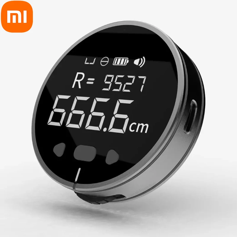 Миниатюрная многофункциональная электрическая линейка Xiaomi DUKA длина 99 м 8 функций