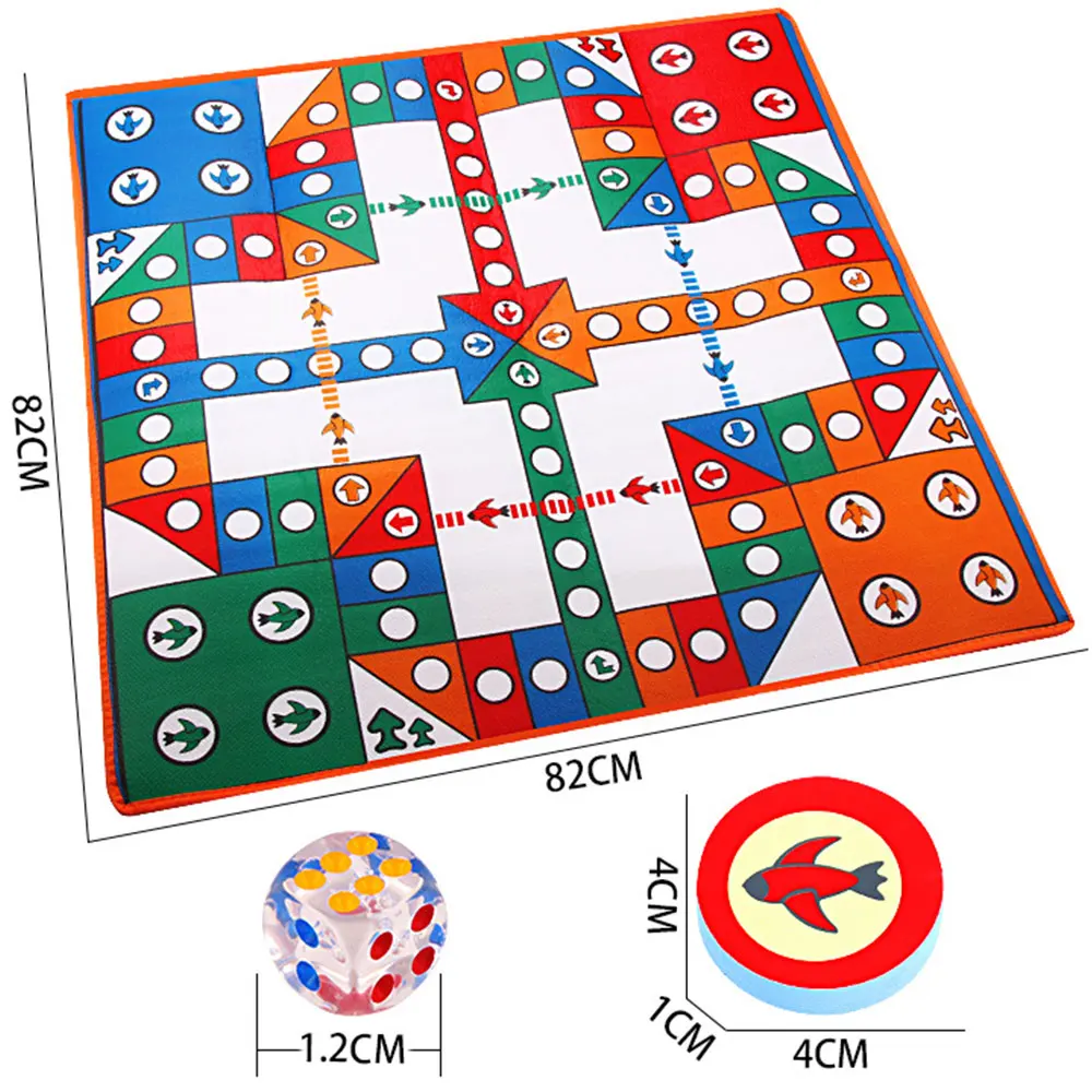 Детский игровой коврик для ползания коврики игра Eva Летающие шахматы