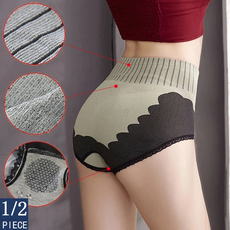 2 трусы женские culotte menstruelle трусики стринги Women's panties тршт./лот XL 2XL бесшовное