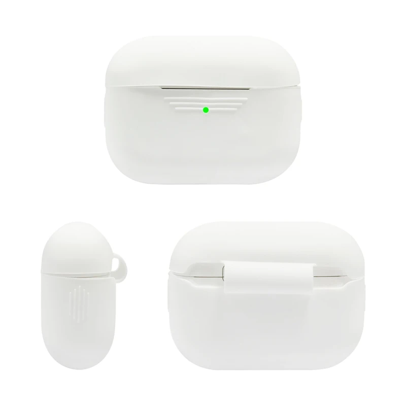 Однотонные чехлы для наушников для Apple AirPods Pro Новые Мягкие силиконовые чехлы для зарядки
