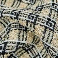 black and white plaid wool tweed fabric for coat skirt telas por metro tissus au m%c3%a8tre %d1%82%d0%ba%d0%b0%d0%bd%d1%8c %d0%b4%d0%bb%d1%8f %d1%88%d0%b8%d1%82%d1%8c%d1%8f sewing by the yard tecido