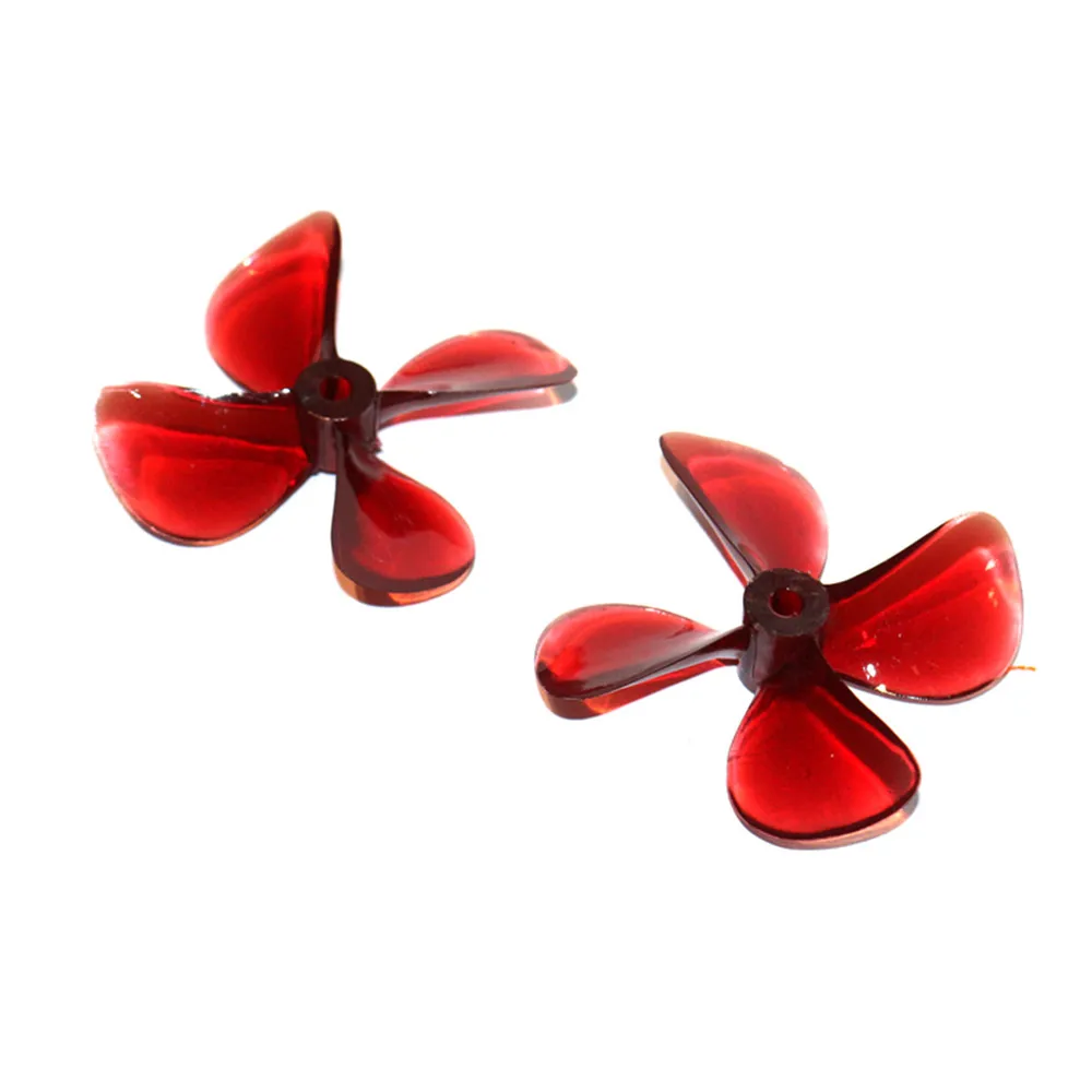 1 пара 60 мм четырехлопастный Пропеллер CW CCW положительные и обратные пропеллеры