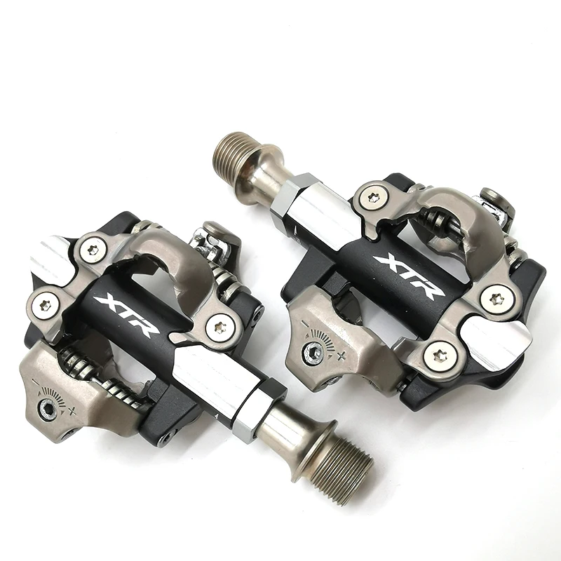 Shimano XTR PD-M9100 Clipless SPD Pedals MTB Mountain Bike Self-locking Pedal with SM-SH51 Cleats Bicycle | Спорт и развлечения