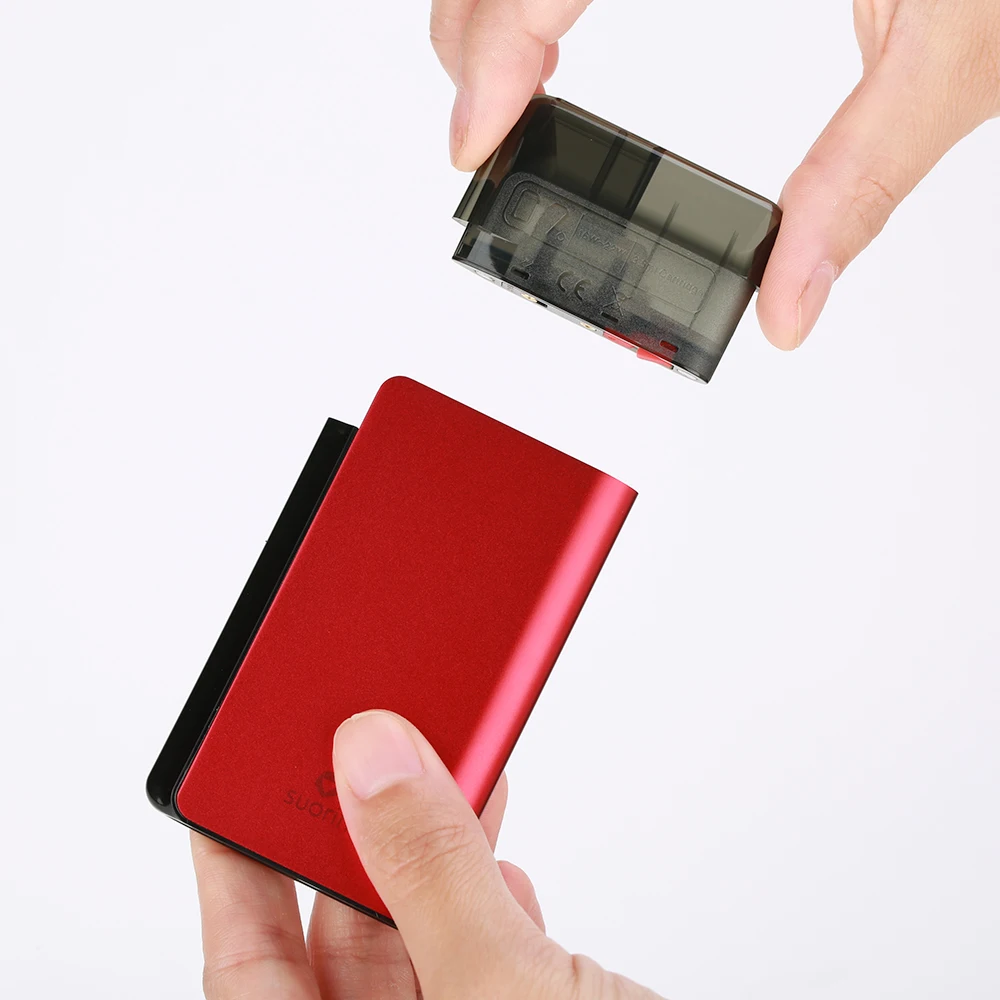 Новый Suorin Air Plus Pod Vape Kit 930 мАч с пятиуровневым светодиодный и масляный дефлектор