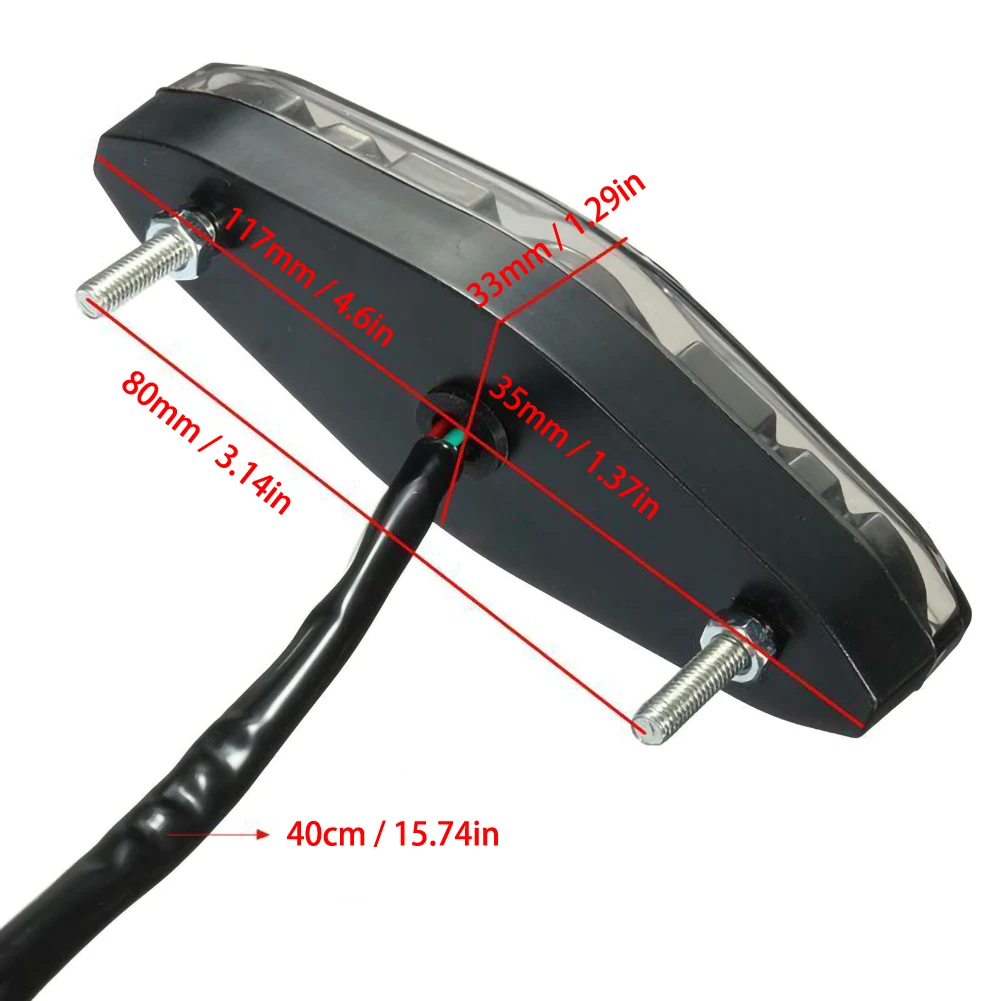 Автомобильные аксессуары сигнала пистолет мотоцикл светодиодный Запуск задний