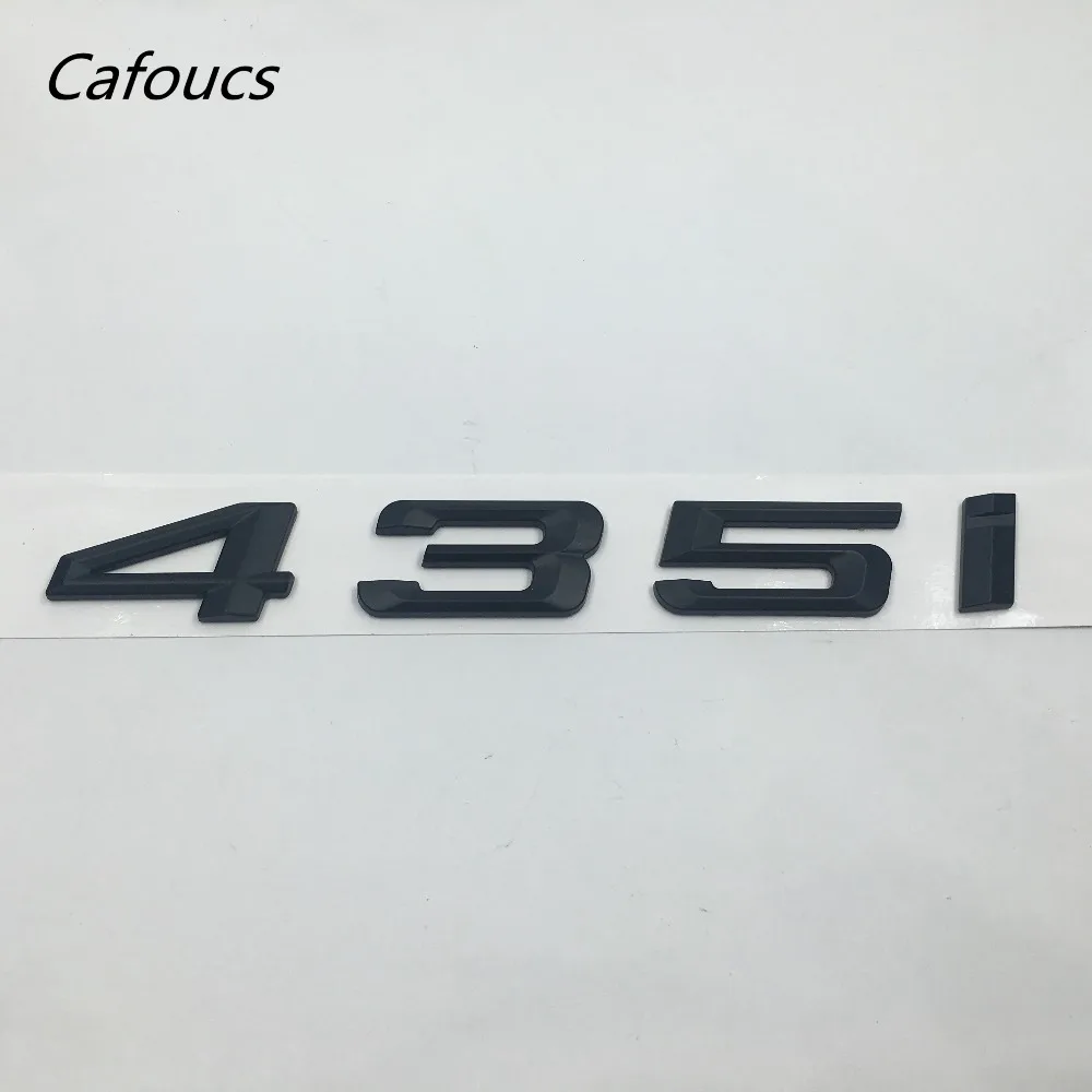 Черный ABS 420i 428i 430i 435i 440i эмблемы значки наклейки с буквами для BMW 4 Series F32 F33 F36