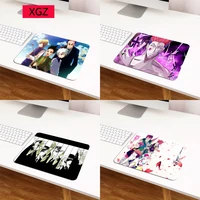 xgz anime hunter x hunter mouse pad 25x20cm game mousepad laptop keyboard pad table mat for playing games small mouse pad