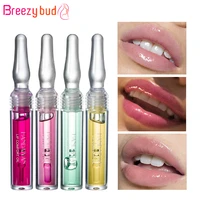 small ampoule lip oil long lasting watery liquid lipstick transparent moisturizing lip gloss nonstick cup shiny lip bame makeup