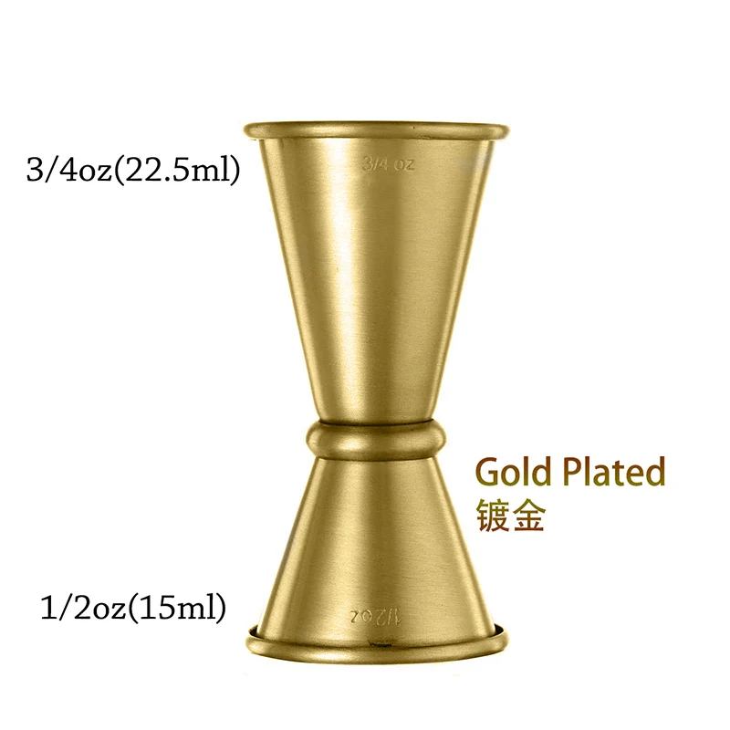 Японский Стиль мерный стаканчик двойной шейкер для коктейля 1/2OZ 3/4OZ барный панели