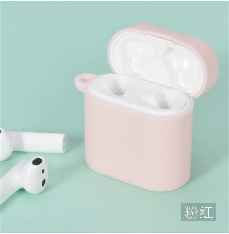 Силиконовый чехол для Xiaomi Airdots Pro 2 Беспроводная bluetooth-гарнитура защитный чехол с карабином rotection чехол для Air 2