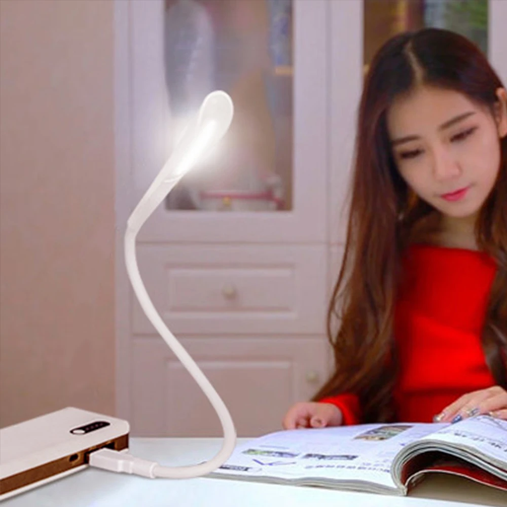 

USB Night Light Touch Dimmable Flexible USB LED Eye-Care Reading Light Adjustable For Laptop Bedroom Study Lighting For Kids