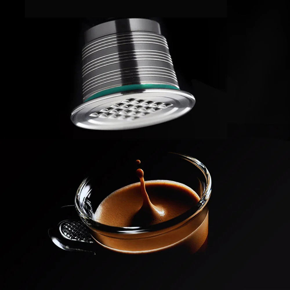 

Stainless Steel Espresso Capsule Reusable Coffee Capsule Filter Cup for Coffee Machine