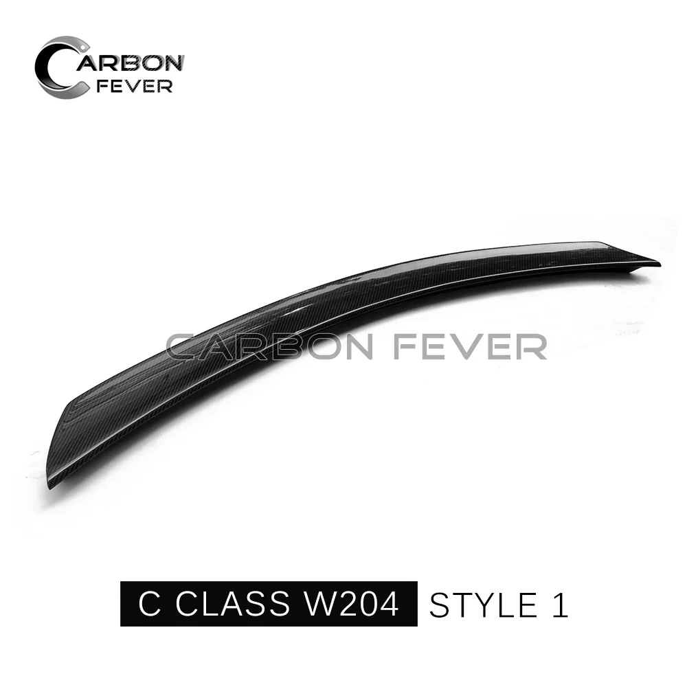 Спойлер из углеродного волокна для багажника C Class W204 C180 C200 C250 C280 C300 2 двери купе