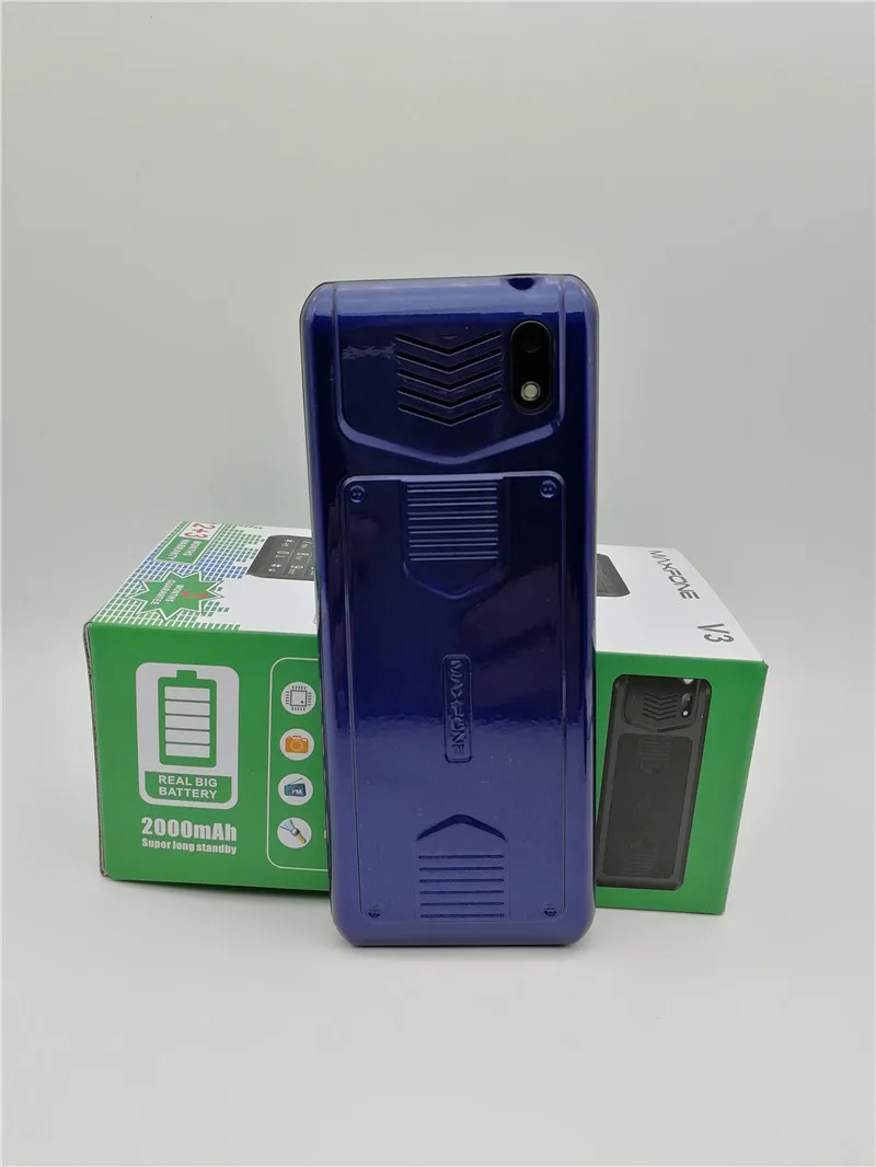 Кнопочный мобильный телефон, 1,77 дюймов, 2000 мА/ч, две sim-камеры, Bluetooth, большой динамик-фонарик, fm-радио, сотовый телефон для пожилых людей, Maxfone V3