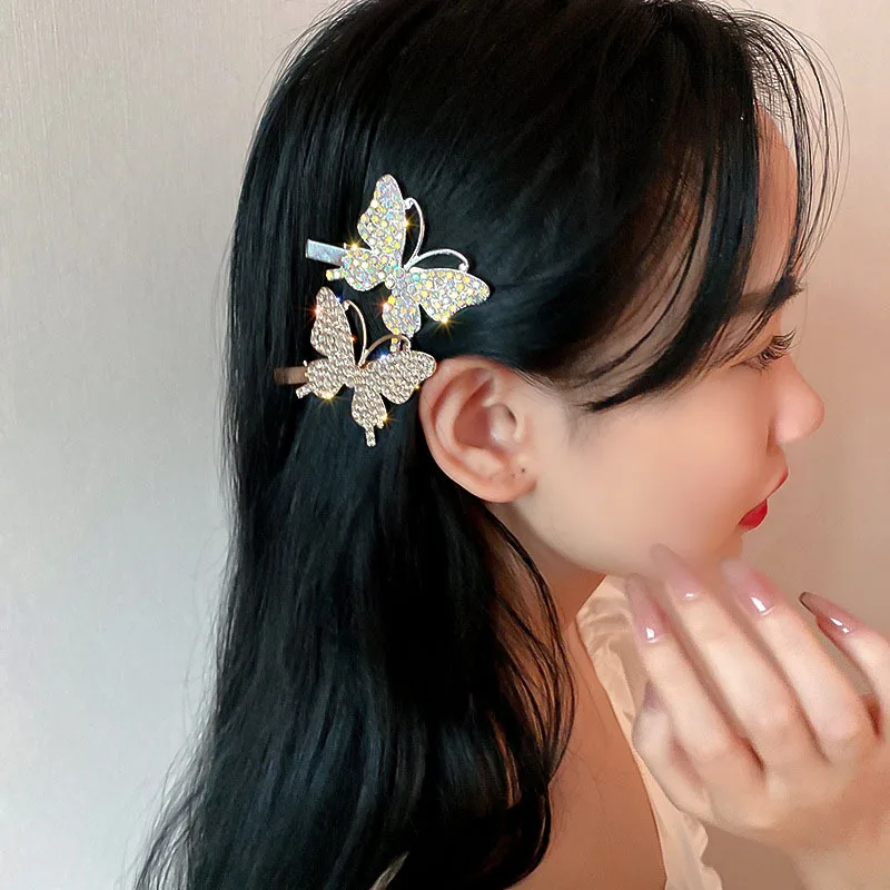 

Новинка, модная боковая заколка для девочек, заколка для волос, украшение для волос, Корейская заколка для волос из сплава с жемчужинами и ки...