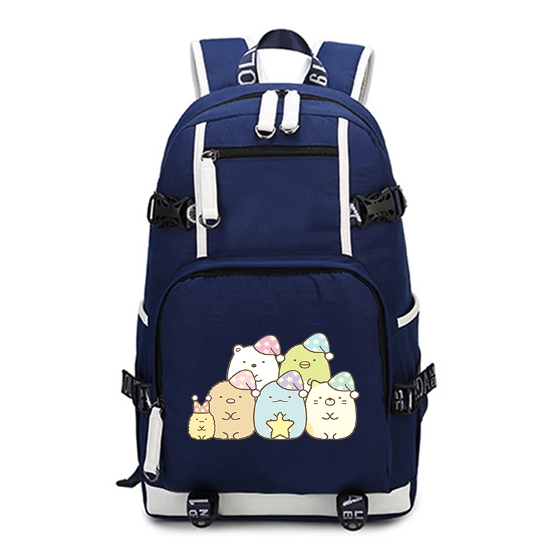 Sumikko Gurashi School Backpack Teens Boys Girls cute Daily Bag Fashion Travel Large Capacity hot | Багаж и сумки
