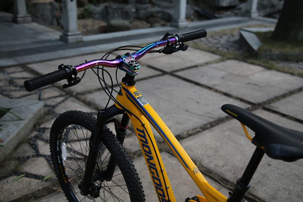 Высокопрочный CNC руль 31,8*28,6 мм эндуро велосипедный стержень DH/AM/XC MTB горный велосипед части алюминиевый сплав