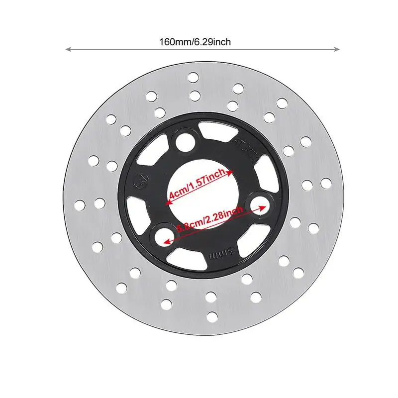 1 шт. тормозной диск практичный прочный легкий портативный тормозные роторы