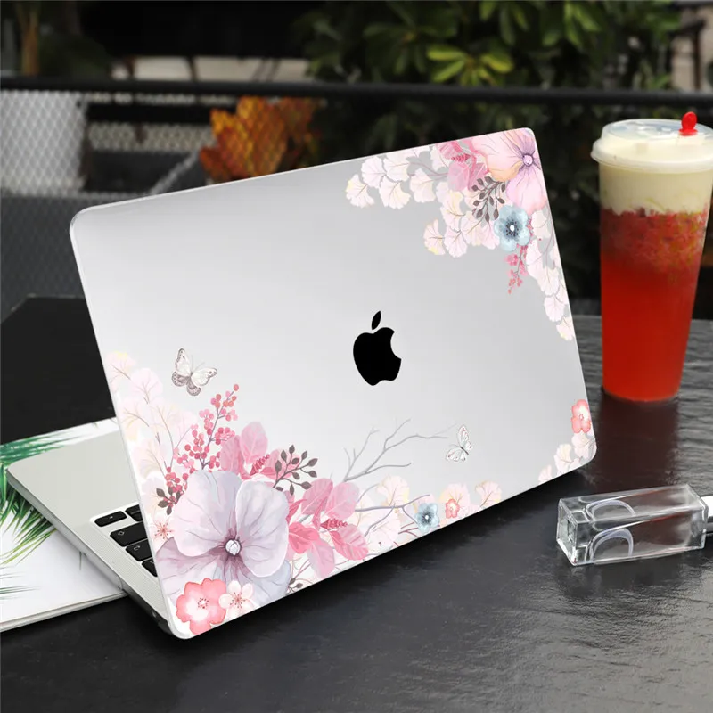 Чехол для ноутбука Macbook Air Pro Retina 11 12 13 15 16 touch bar .3 дюйма 2020 Touch ID A2337 A2338 жесткий чехол