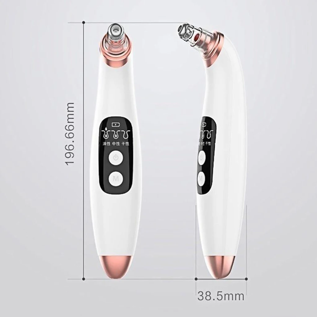 Электрический Уход за кожей лица удаление угрей вакуумное очищающее средство от