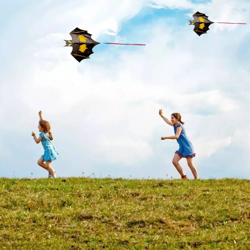 Весенний воздушный змей летучая мышь ветровой интерактивный уличный комплект