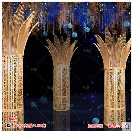 Реквизит для свадьбы железная стереоскопическая светящаяся арочная Сумочка