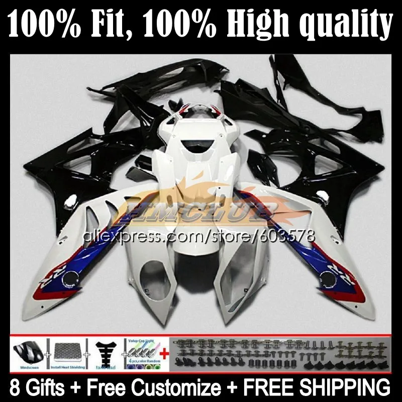 

Инъекция для BMW S1000RR 2009 2010 2011 2012 2013 2014 44CL.35 S 1000 RR 1000RR S1000 RR 09 10 11 12 13 14 обтекатель белый