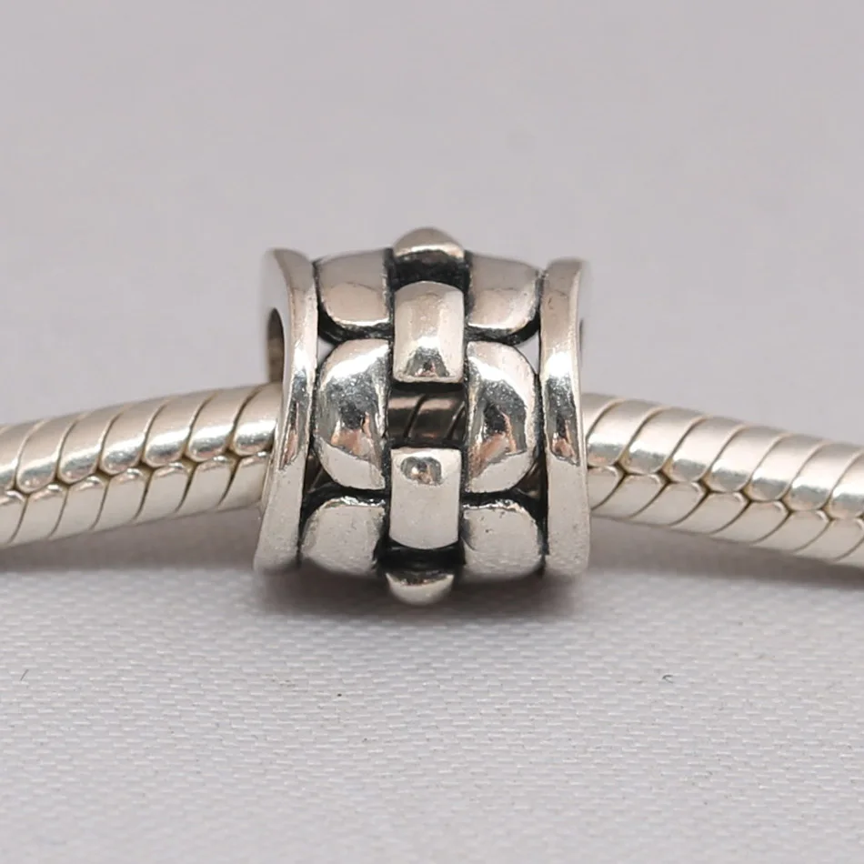 Аутентичные бусины S925 ажурная цепочка очаровательные женские браслеты браслет