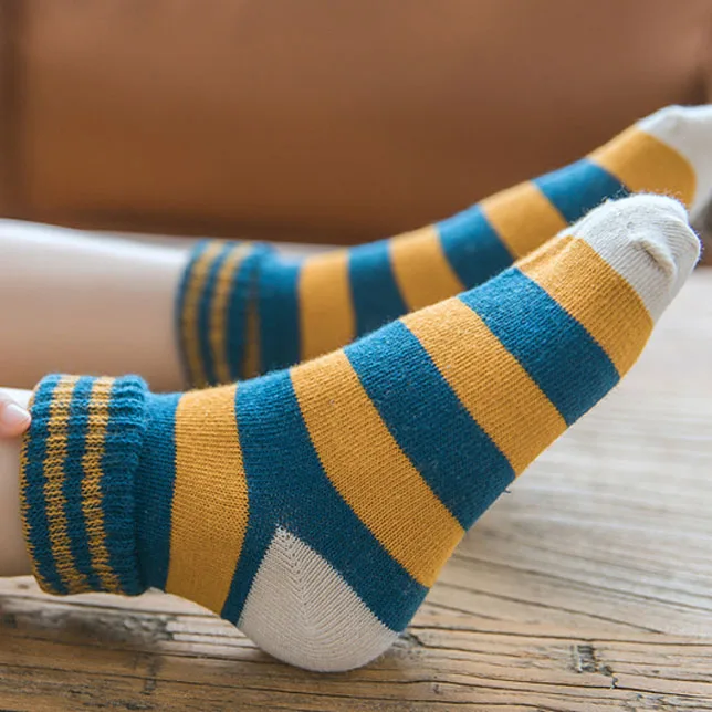 5 пар новых детских носков весенне Летние Теплые удобные носки для мальчиков