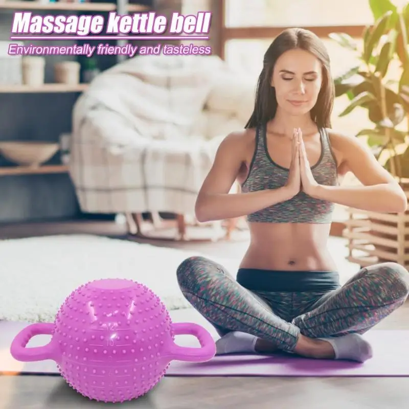 

Yoga Injection Kettle Bell Double Handle Man Women Pilates Massage Body and Fitness Accessories