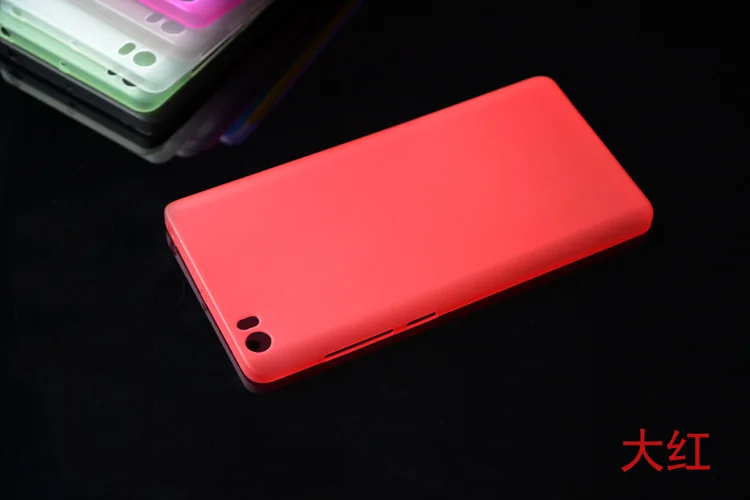 Ультратонкая матовая полупрозрачная задняя крышка для xiaomi Note чехол MI 5 7 дюйма из
