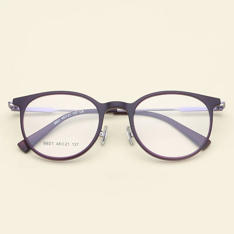 Ultem прозрачные круглые очки для женщин и мужчин оптические в оправе при