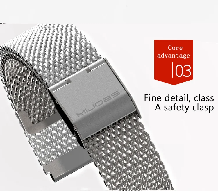 Mi jobs для mi Band 2 металлический ремешок на запястье браслет из нержавеющей стали для Xiaomi mi band 2 ремешок умные часы для mi Band 2 ремешок