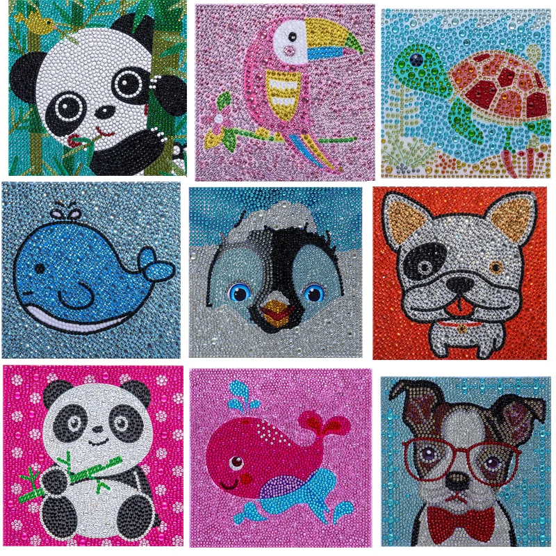 

Animal Diamond Painting Panda Embroidery Cross Stitch Farmhouse Home Decor