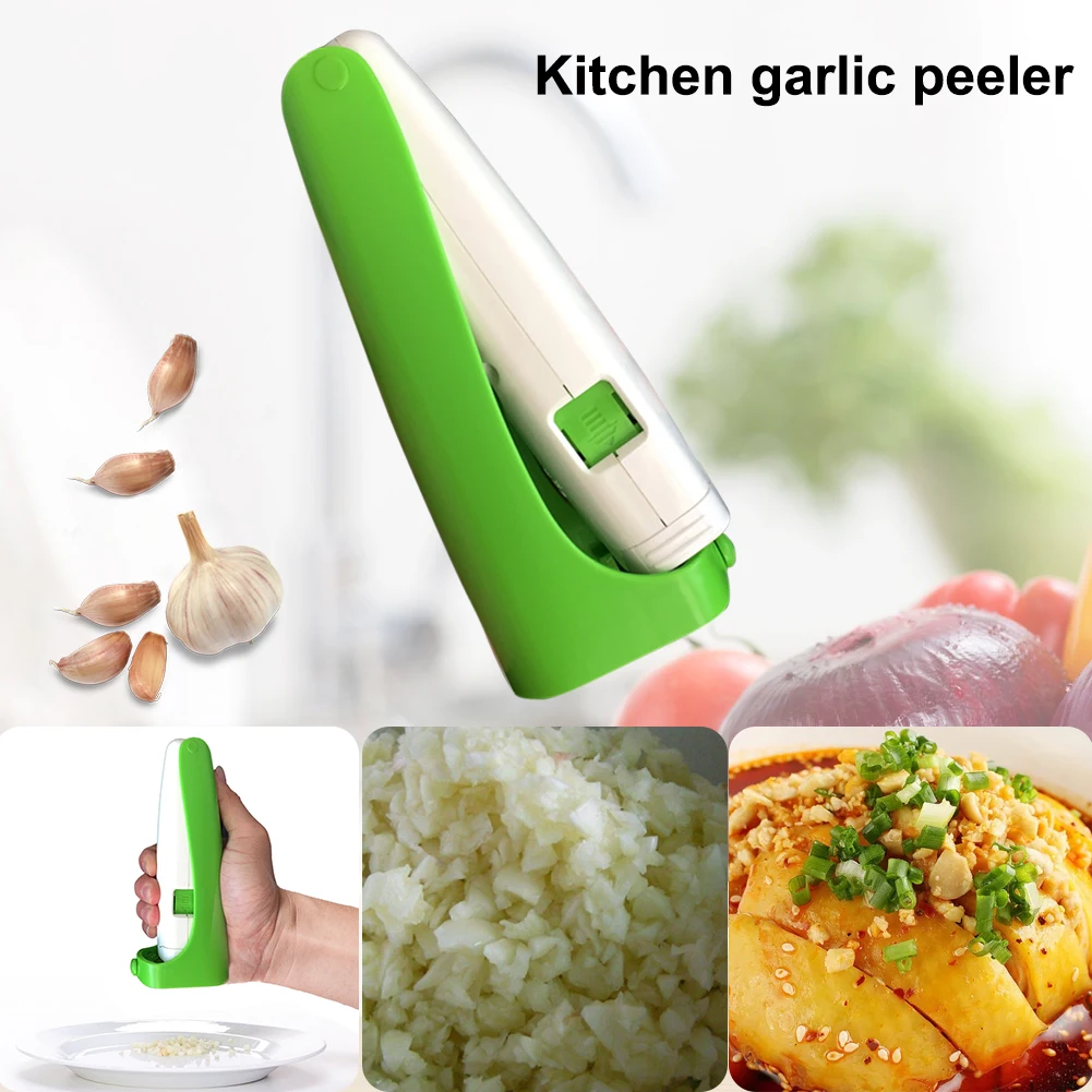 

1Pcs Multi-Function Garlic Cube Presser Grater Garlic Mincer Fruit Vegetable Tools Kitchen Tools Gadget Accessories