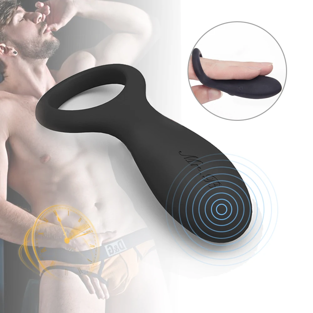 Силиконовое кольцо вибратор на пенис длительное для пениса Вибраторы пенисы