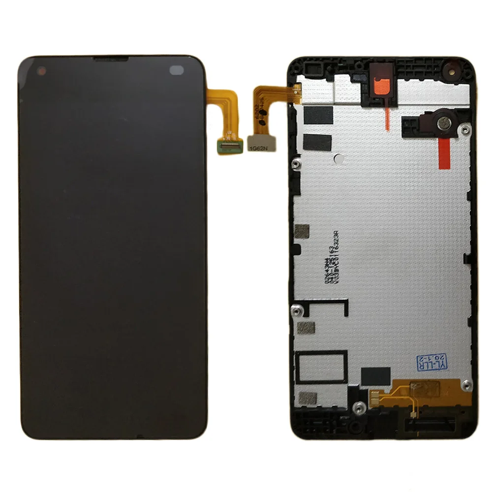 Для Microsoft Nokia Lumia 550 ЖК дисплей и сенсорный экран дигитайзер в сборе с рамкой