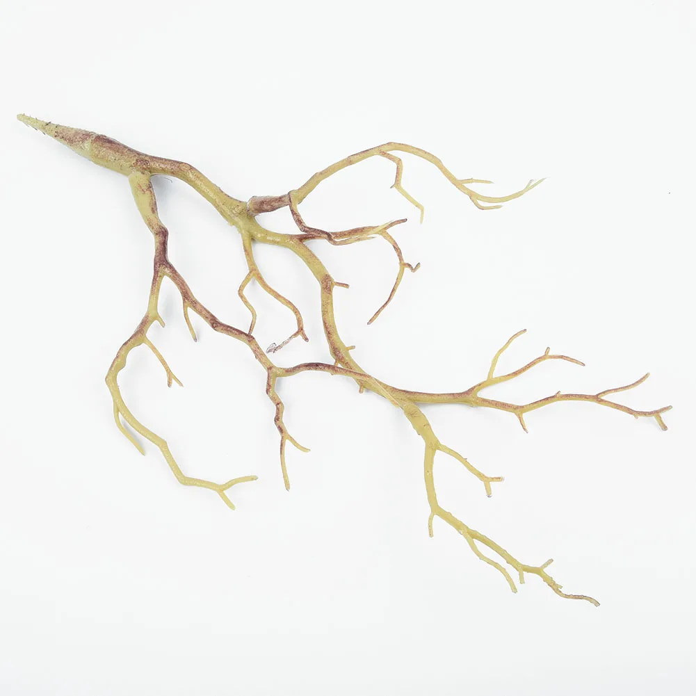 Искусственное сухое растение ветка дерева пластиковые Поддельные Листва дома