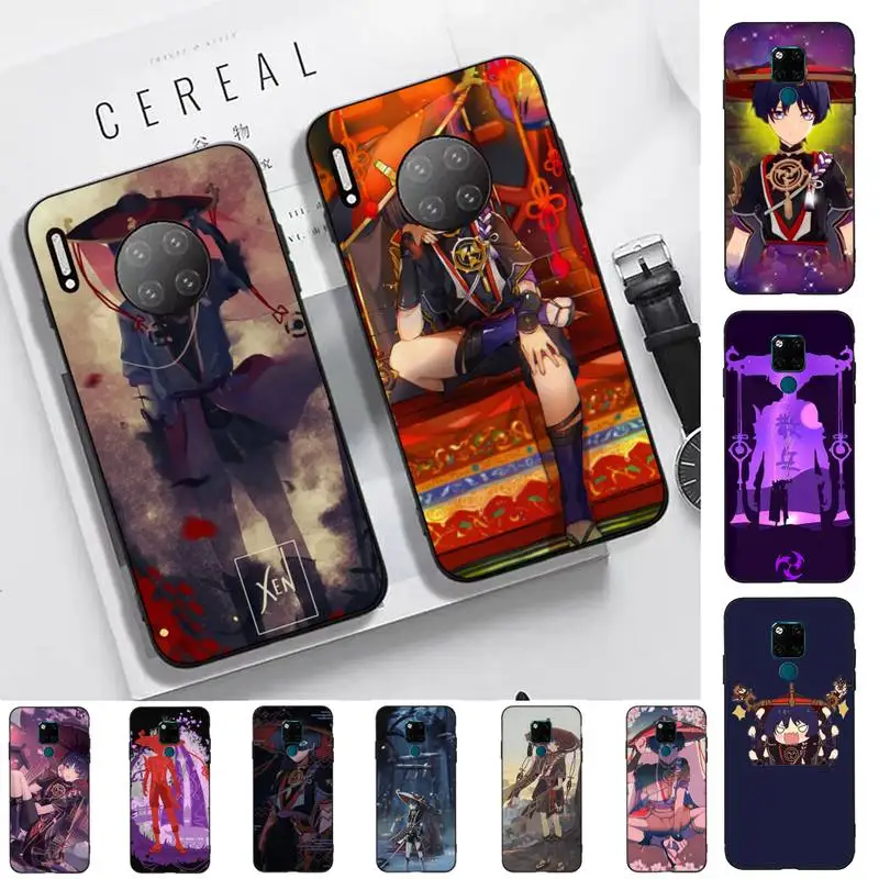

Yinuoda Genshin Impact Scaramouche Phone Case for Huawei Mate 20 10 9 40 30 lite pro X Nova 2 3i 7se