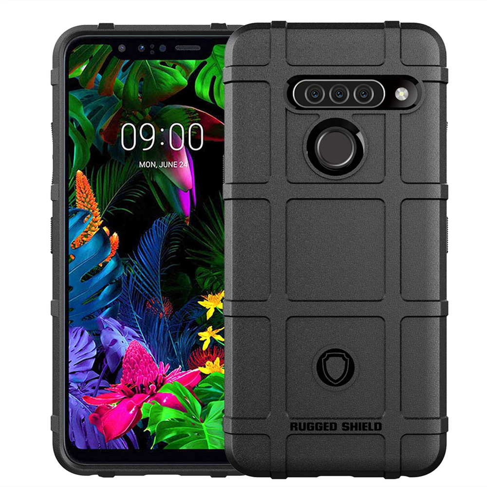Прочный корпус телефона экрана чехол на LG V30 V40 V50 V60 G8 G8s Thinq Q60 K12 K30 K40 K50 W10 W30 | Бамперы -4000126957631